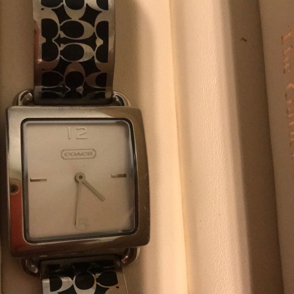 Ladies Coach Bangle Bracelet Watch - Picture 2 of 4
